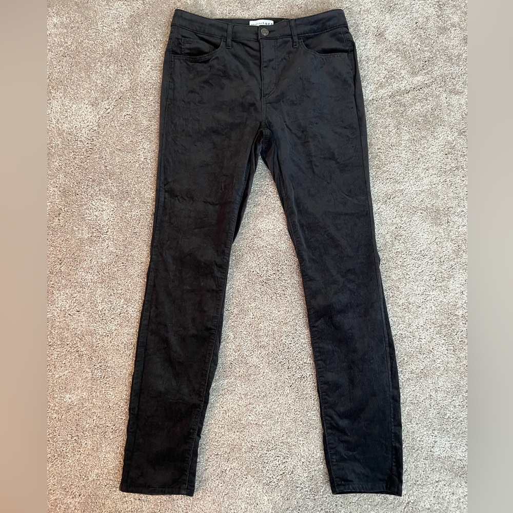 Loft Corduroy Curvy High Waist Skinny Pant